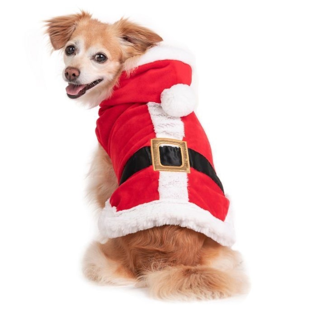 NWOT Friends Forever Dog Santa Claus Costume size XL